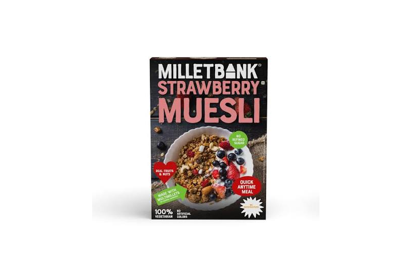 WB STRAW BERRY MUESLI 454GM