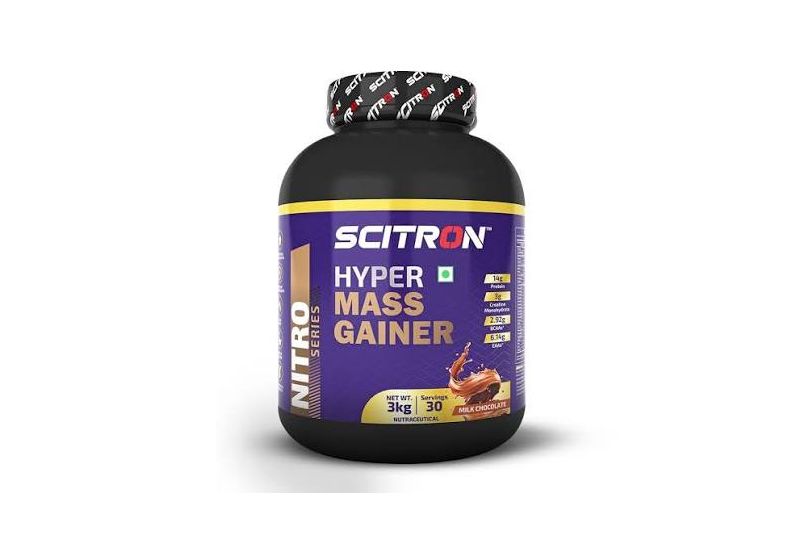 SCITRON HYPER MASS GAIN 3KG MILK CH
